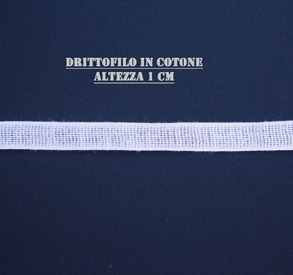 Drittofilo in cotone 1 cm